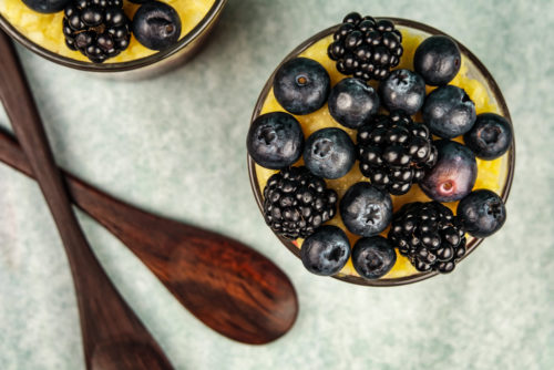 Chia-Gelee-mit-Milchreis