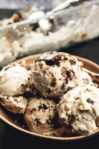 Veganes Vanille Eis