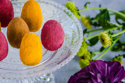 roh vegane ostereier energiebällchen