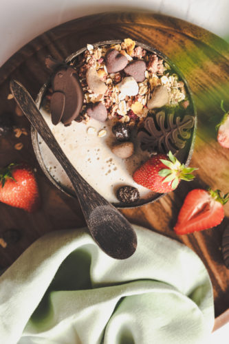 bananen smoothie bowl