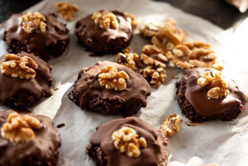 Rohveganer Bananen Lebkuchen